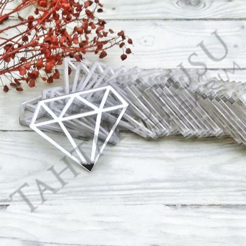 Pleksi ayna lazer kesim elmas